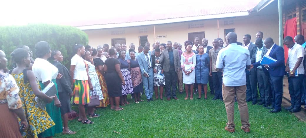 Graduation for EMANZI men at Wankole Sub County headquarters.