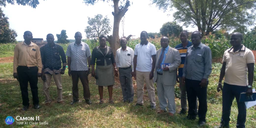 Graduation for EMANZI men at Wankole Sub County headquarters.