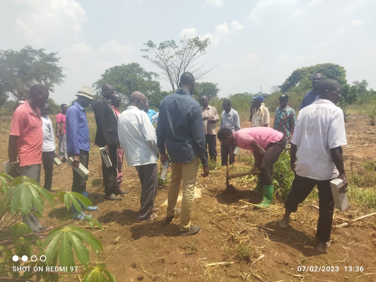 Staff from Pride Microfinance training part of the KDLG staff on WENDI system under the PDM 